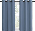 NICETOWN Home Fashion Thermal Insulated Solid Grommet Blackout Window Treatment - Image 2