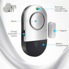 Door Window Alarm, 120DB Window Alarms for Home Security, Door Chime for Store Home
