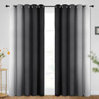 SimpleHome Ombre Room Darkening Curtains - Image 2