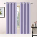 Yakamok Room Darkening Grommet Window Drapes Thermal Insulated Light Blocking by Yakamok