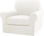 Turquoize 2 Piece Chair Covers Armchair Slipcovers by Turquoize