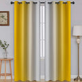 SimpleHome Ombre Room Darkening Curtains by SimpleHome
