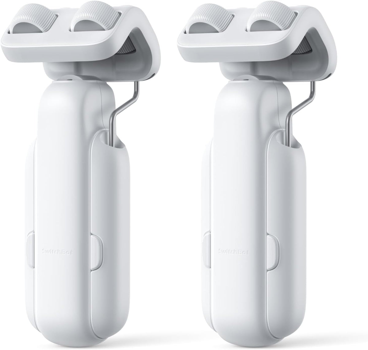 SwitchBot 2025 Automatic Curtain Opener 3 Rod-Bluetooth Remote Control, WiFi&APP Control, Upgraded High-Performance, Add Hub to Work with Alexa, Google Home, HomeKit via Matter(2025 Curtain Opener*2)