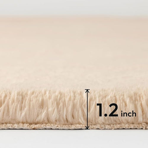 Ashler HOME DECO Ultra Soft Faux Rabbit Fur Chair Couch Cover Area Rug - Image 2