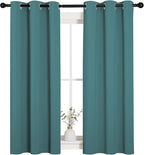 NICETOWN Window Curtain Panels, Thermal Insulated Solid Grommet Blackout - Image 2