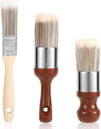 3pcs Leather Furniture Salve Brush, 3 Styles (Large)