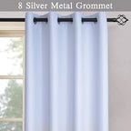 SimpleHome Ombre Curtains 52 x 63 Inch - Image 3