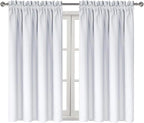 DWCN White Room Darkening Blackout Curtains - Image 9