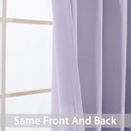 Yakamok Lilac Room Darkening Thermal Insulated - Image 5