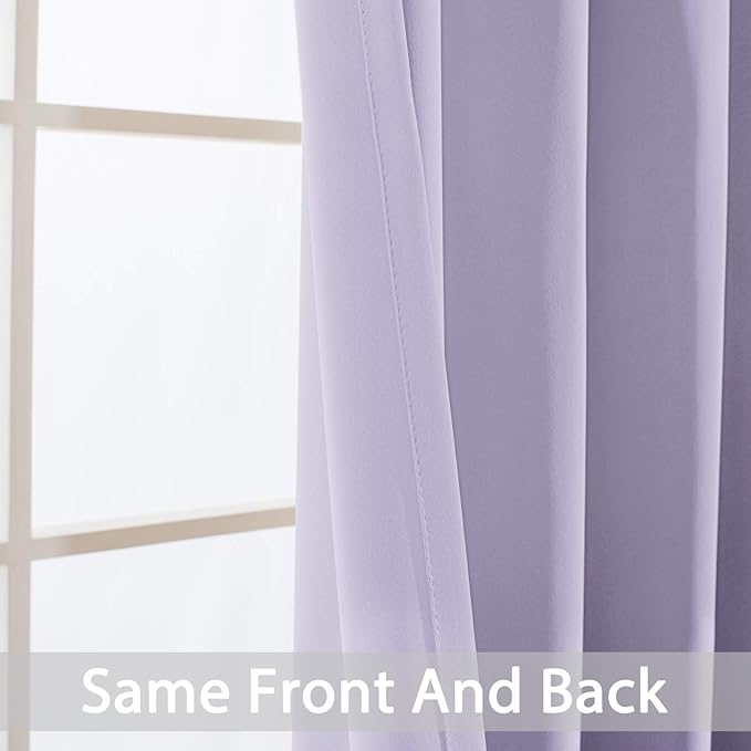 Yakamok Lilac Room Darkening Thermal Insulated - Image 5