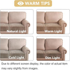 H.VERSAILTEX Velvet Stretch Couch Cushion Cover Plush Cushion Slipcover - Image 6