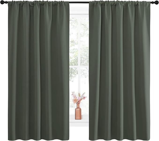 NICETOWN Bedroom Curtains Blackout Draperies - Image 2