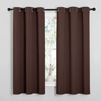 NICETOWN Nursery Essential Thermal Insulated Solid Grommet Top Blackout Curtains by NICETOWN