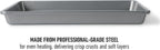Calphalon Titan 10-Piece Nonstick Bakeware Set, Baking Sheet Set, Steel Core PFA-Free Nonstick Coating, Oven Safe, Includes Sheet Pans, Muffin Pan, Round Cake Pans, Loaf Pan and Cooling Rack - Silver