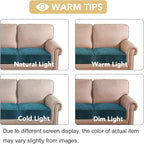 H.VERSAILTEX Velvet Stretch Couch Cushion Cover Plush Cushion Slipcover - Image 6