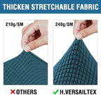 H.VERSAILTEX 4 Piece Stretch Sofa Covers - Image 3