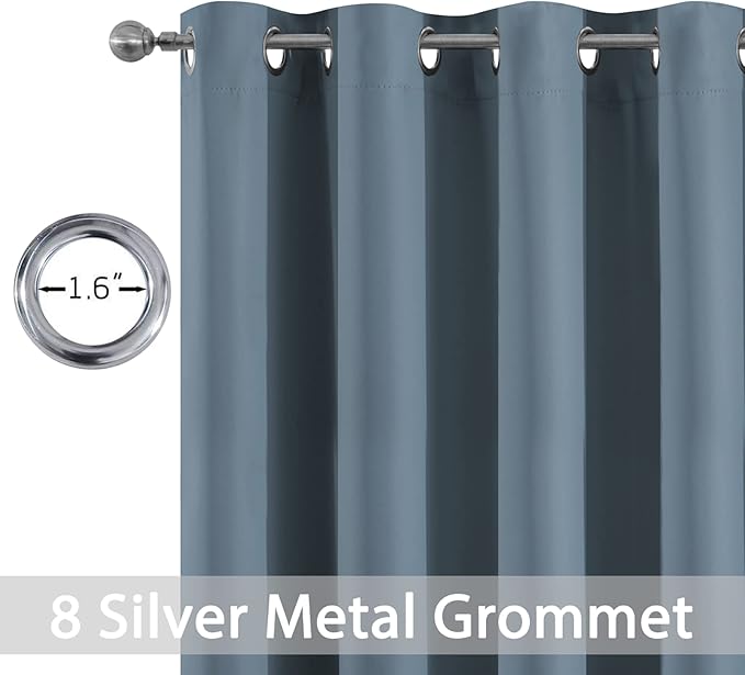 Yakamok Blackout Curtains 72 Inch Length - Image 3
