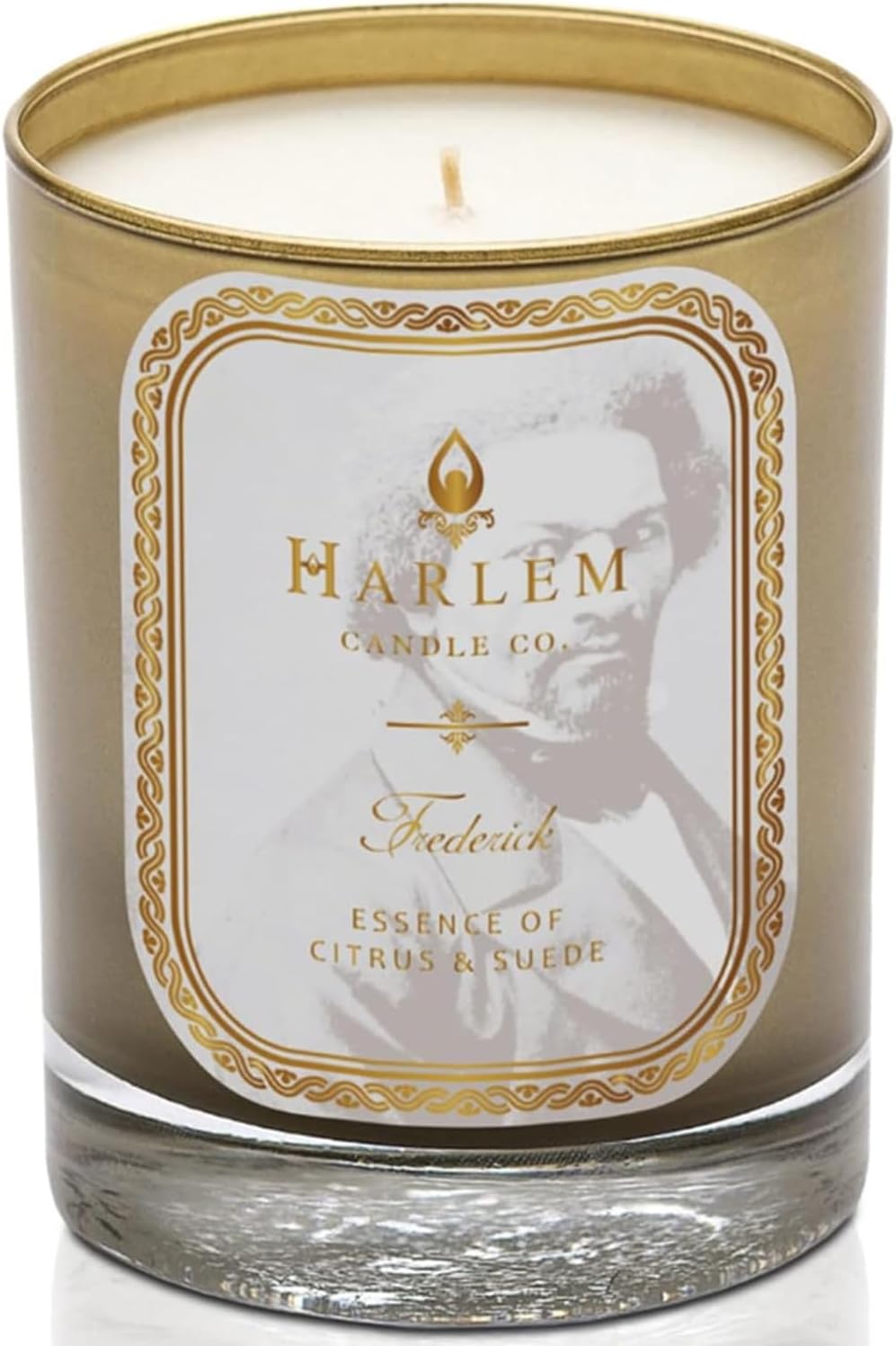 HARLEM CANDLE CO. Speakeasy - Luxury Scented Soy Candle, 11 oz - 80-Hour Burn Time | Palo Santo, Cardamom, Incense, Bourbon, Tobacco and Patchouli | Scented Candles for Home