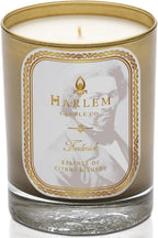 HARLEM CANDLE CO. Speakeasy - Luxury Scented Soy Candle, 11 oz - 80-Hour Burn Time | Palo Santo, Cardamom, Incense, Bourbon, Tobacco and Patchouli | Scented Candles for Home