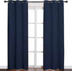 NICETOWN Window Treatment Energy Saving Thermal Insulated Solid Grommet - Image 2