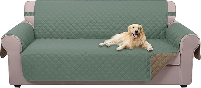 U-NICE HOME Large Sofa Cover Reversible Couch Cover by U-NICEHOME