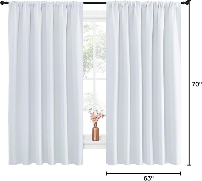 NICETOWN Bedroom Window Curtain Panels - Image 10