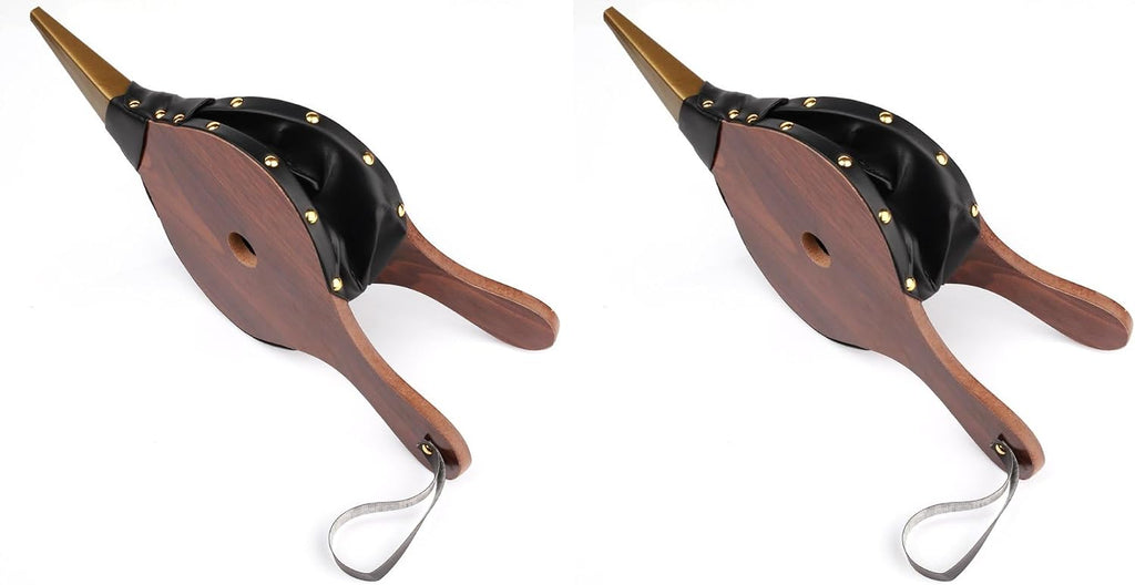 1PCS Brown Wood Fireplace Bellows 15" x 6.5"