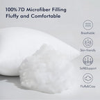 MIULEE Throw Pillow Insert Premium Pillow Stuffer Sham Rectangle - Image 3