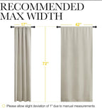 NICETOWN Blackout Curtains for Living Curtains, Room Darkening Window Curtain - Image 7