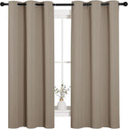 NICETOWN Sleek Blackout Curtains 63 inches Length - Image 2