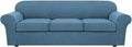 H.VERSAILTEX 4 Piece Stretch Sofa Covers by HVERSAILTEX