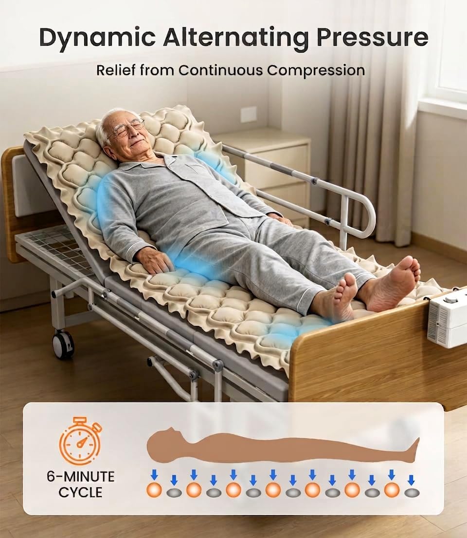 VOCIC Alternating Pressure Air Mattress Pad
