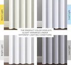 H.VERSAILTEX Patio White Curtains 100x84 Inches - Image 3