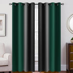 SimpleHome Ombre Room Darkening Curtains 84 inches Length by SimpleHome