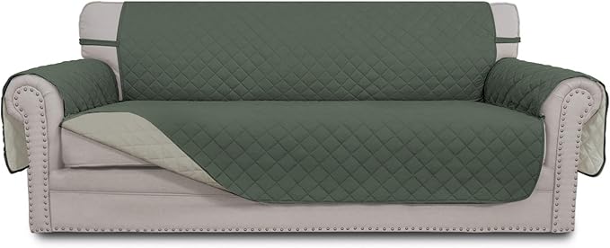 Easy-Going 4 Seater Sofa Slipcover Reversible Sofa Cover Water Resistant Couch by Easy-Going