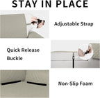 Easy-Going Reversible Chaise Lounge Couch Cover Water Resistant Sofa Cover - Image 3
