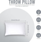 Utopia Bedding 12x20 Pillow Inserts, Sofa & Couch – Soft, Supportive & Fluffy - Image 6