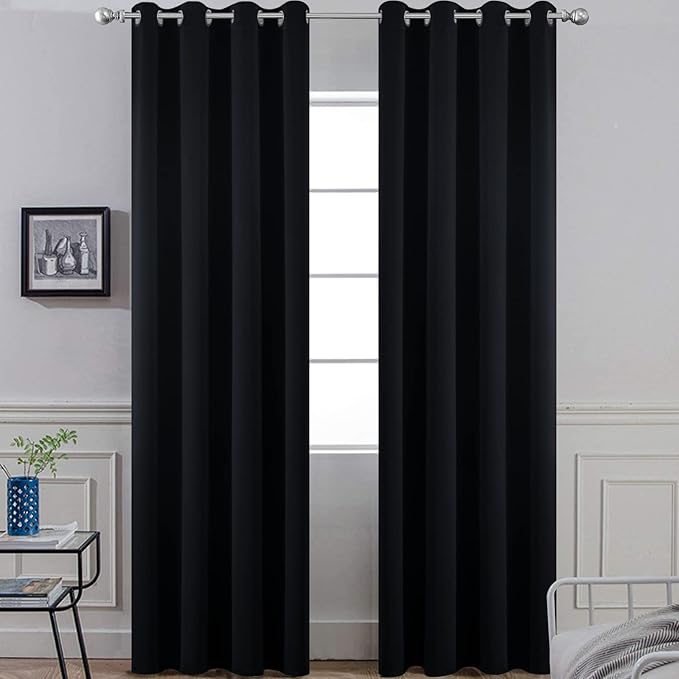 Yakamok 84 Inch Long Blackout Curtains by Yakamok