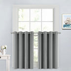 Yakamok 36 Inch Curtains Blackout Window Curtains by Yakamok