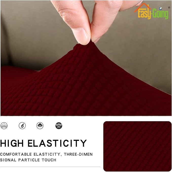 Easy-Going Stretch Cushion Cover Sofa Cushion Furniture Protector Sofa Seat - Image 4