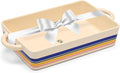 Great Jones 9"x13" Ceramic Casserole Dish, Oven-Safe to 500°F (Striped)