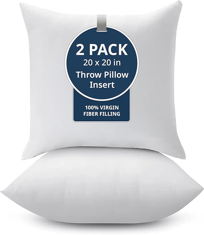 LANE LINEN 20x20 Pillow Inserts by LaneLinen
