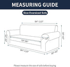 Cupuamon 2026 New Stretch Oversized Sofa Slipcovers Couch Sofa Cover - Image 2