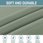 H.VERSAILTEX Blackout Patio Curtains 100 x 96 Inches - Image 4