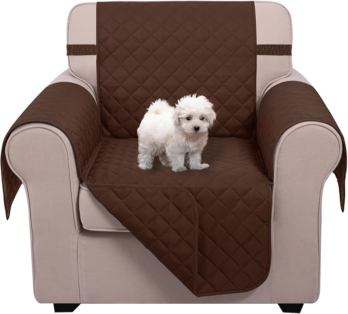 U-NICE HOME Reversible Oversized Chair Covers Quilted Water Repellent Pet by U-NICEHOME