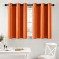 MIULEE Short Fall Curtains for Windows by MIULEE