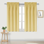 DWCN Blackout Curtains for Bedroom – Rod Pocket Thermal Insulated Noise by DWCN