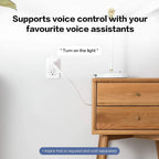 Aqara Zigbee Smart Plug with Energy Monitoring, Overload Protection