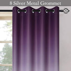 SimpleHome Ombre Room Darkening Curtains - Image 2