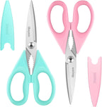 iBayam Black Kitchen Scissors - Heavy Duty Meat & Poultry Shears
